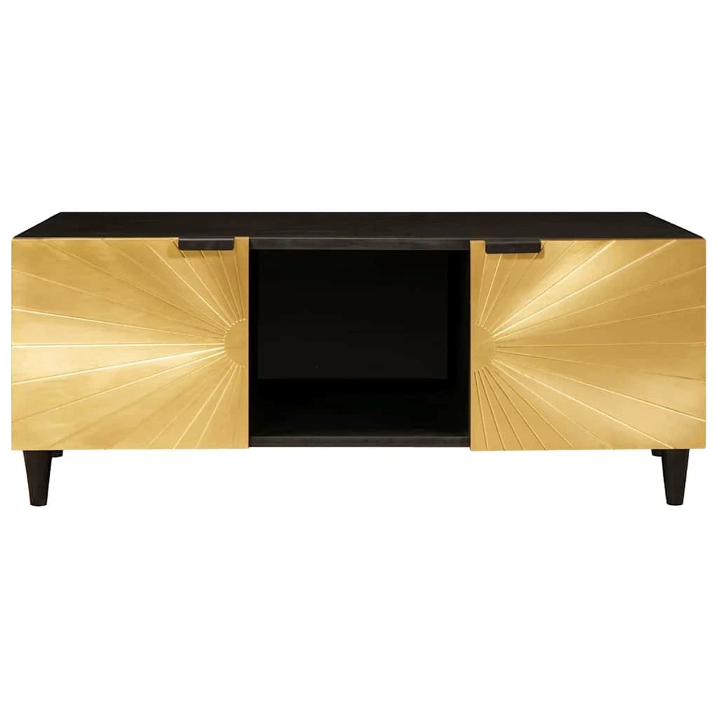 vidaXL Coffee Table 100x54x40 Solid Mango Wood by vidaXL