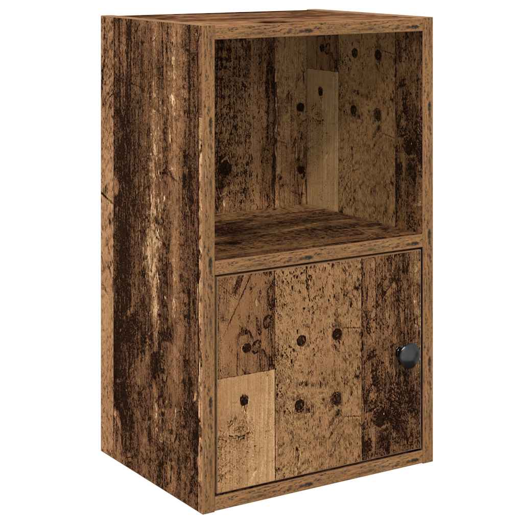 vidaXL vidaXL Bookcase Old Wood 31x24x52 cm Engineered Wood - Bookcase