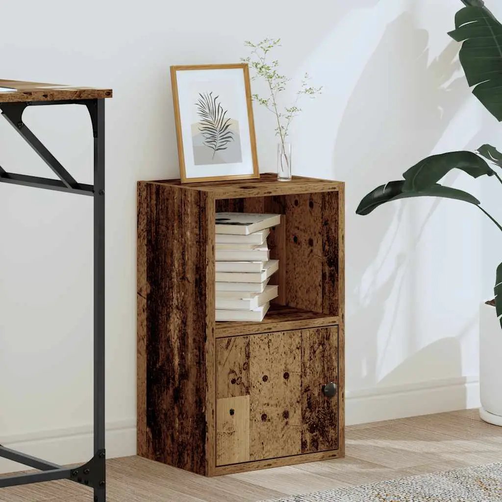 vidaXL vidaXL Bookcase Old Wood 31x24x52 cm Engineered Wood - Bookcase