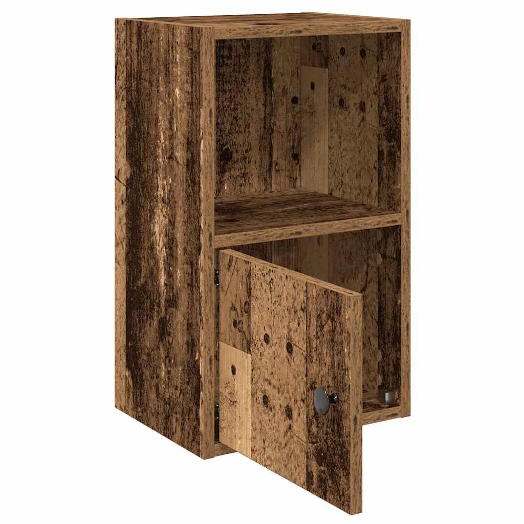 vidaXL vidaXL Bookcase Old Wood 31x24x52 cm Engineered Wood - Bookcase