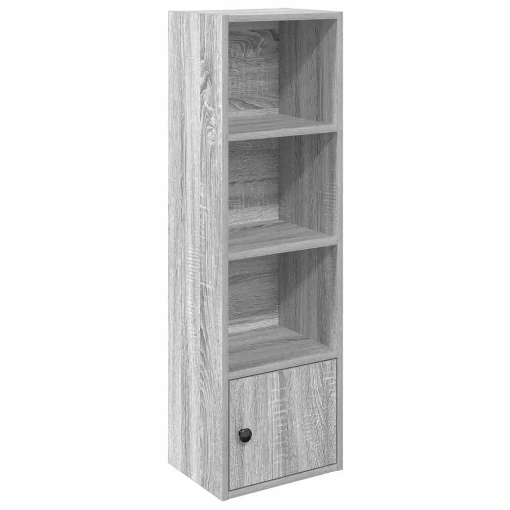 vidaXL vidaXL Bookcase Grey Sonoma 31x24x102 cm Engineered Wood - Bookcase