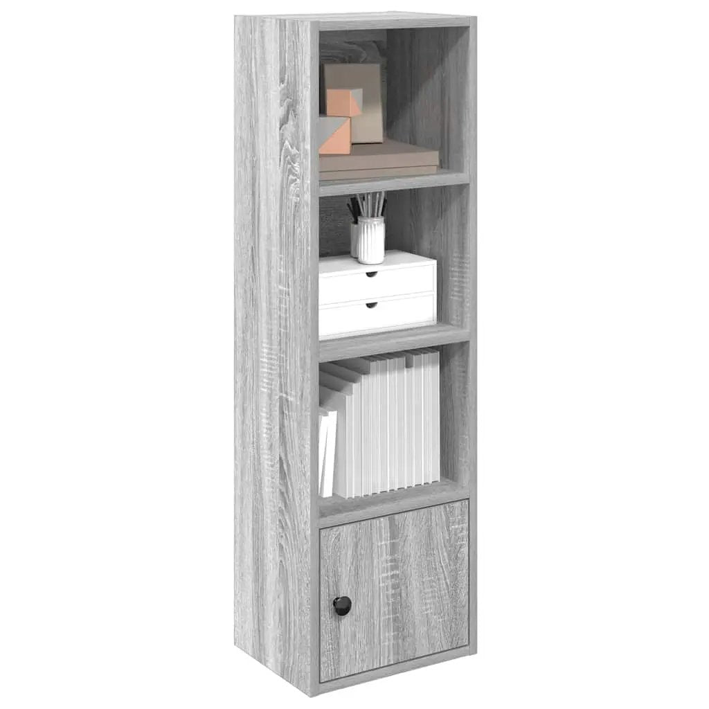 vidaXL vidaXL Bookcase Grey Sonoma 31x24x102 cm Engineered Wood - Bookcase