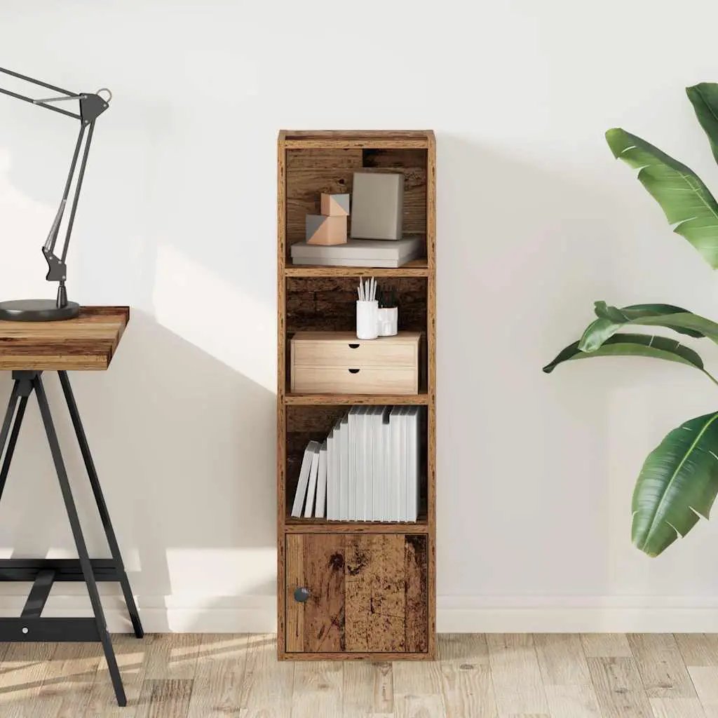 vidaXL vidaXL Bookcase Old Wood 31x24x102 cm Engineered Wood - Bookcase