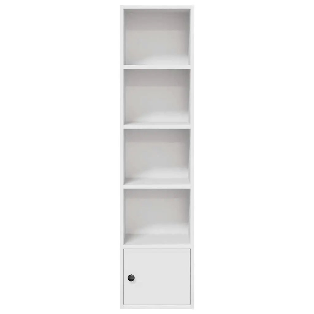 vidaXL vidaXL Bookcase White 31x24x127 cm Engineered Wood - Bookcase