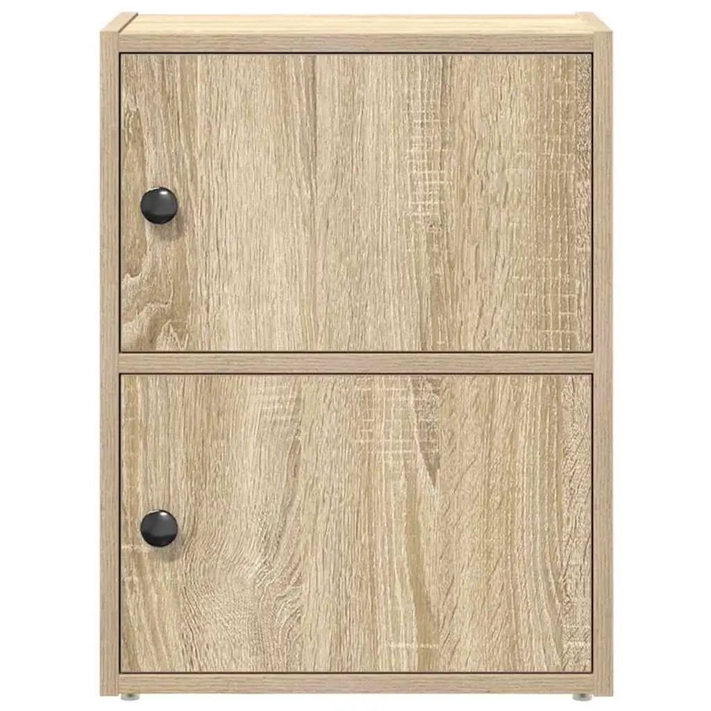 vidaXL vidaXL Bookcase Sonoma Oak 40x24x52 cm Engineered Wood - Bookcase