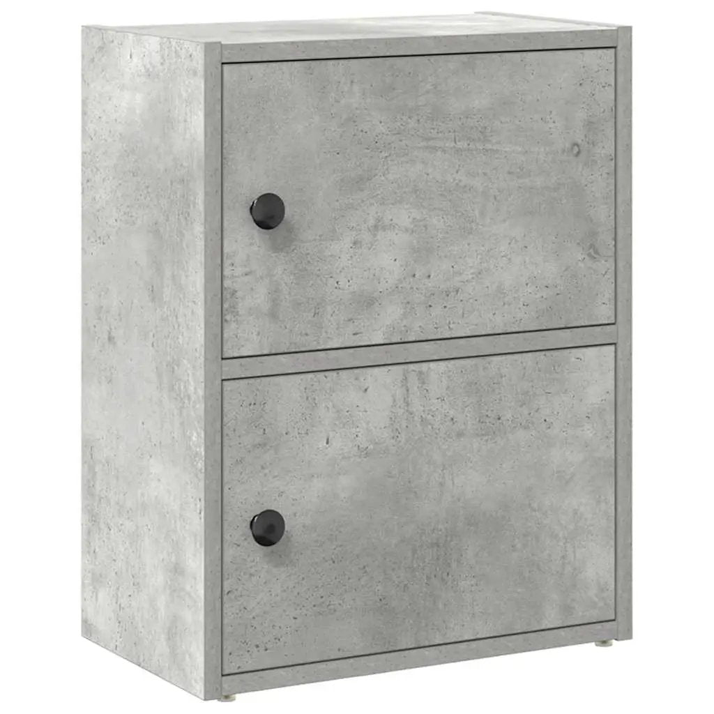 vidaXL vidaXL Bookcase Concrete Grey 40x24x52 cm Engineered Wood - Bookcase