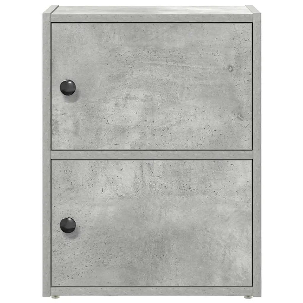 vidaXL vidaXL Bookcase Concrete Grey 40x24x52 cm Engineered Wood - Bookcase