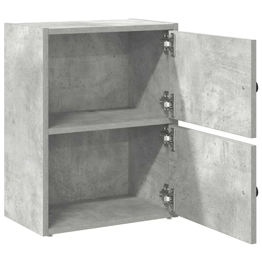 vidaXL vidaXL Bookcase Concrete Grey 40x24x52 cm Engineered Wood - Bookcase