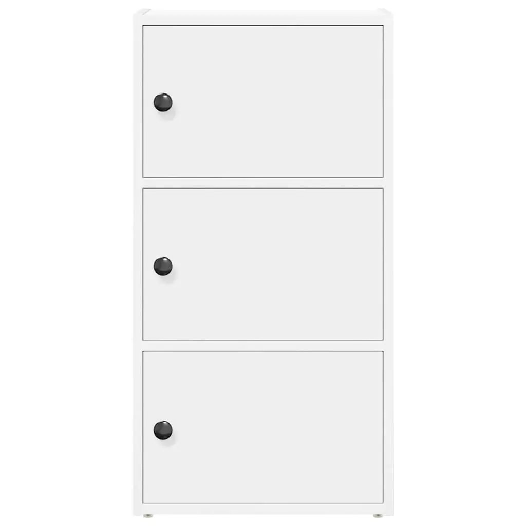 vidaXL vidaXL Bookcase White 40x24x77 cm Engineered Wood - Bookcase