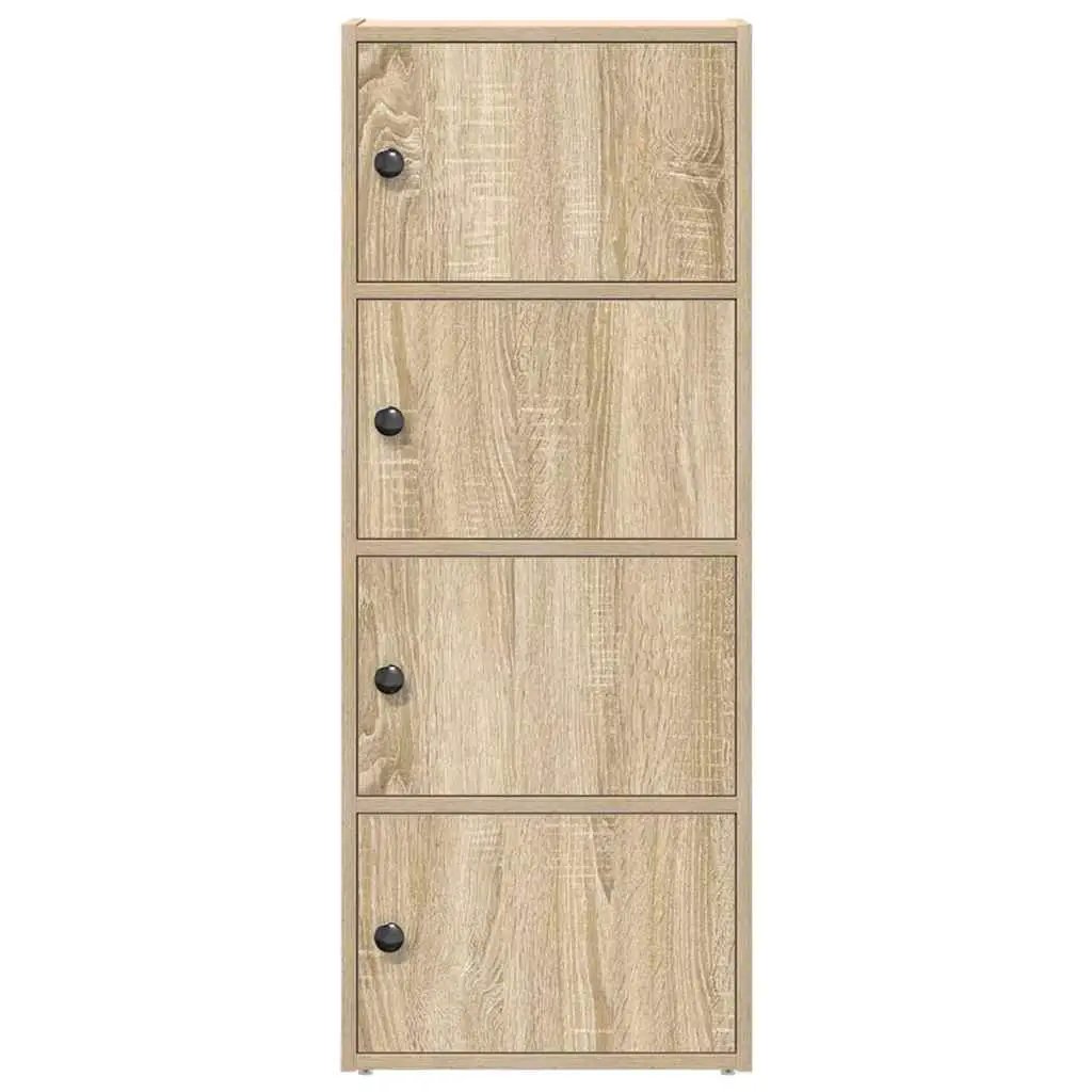 vidaXL vidaXL Bookcase Sonoma Oak 40x24x102 cm Engineered Wood - Bookcase