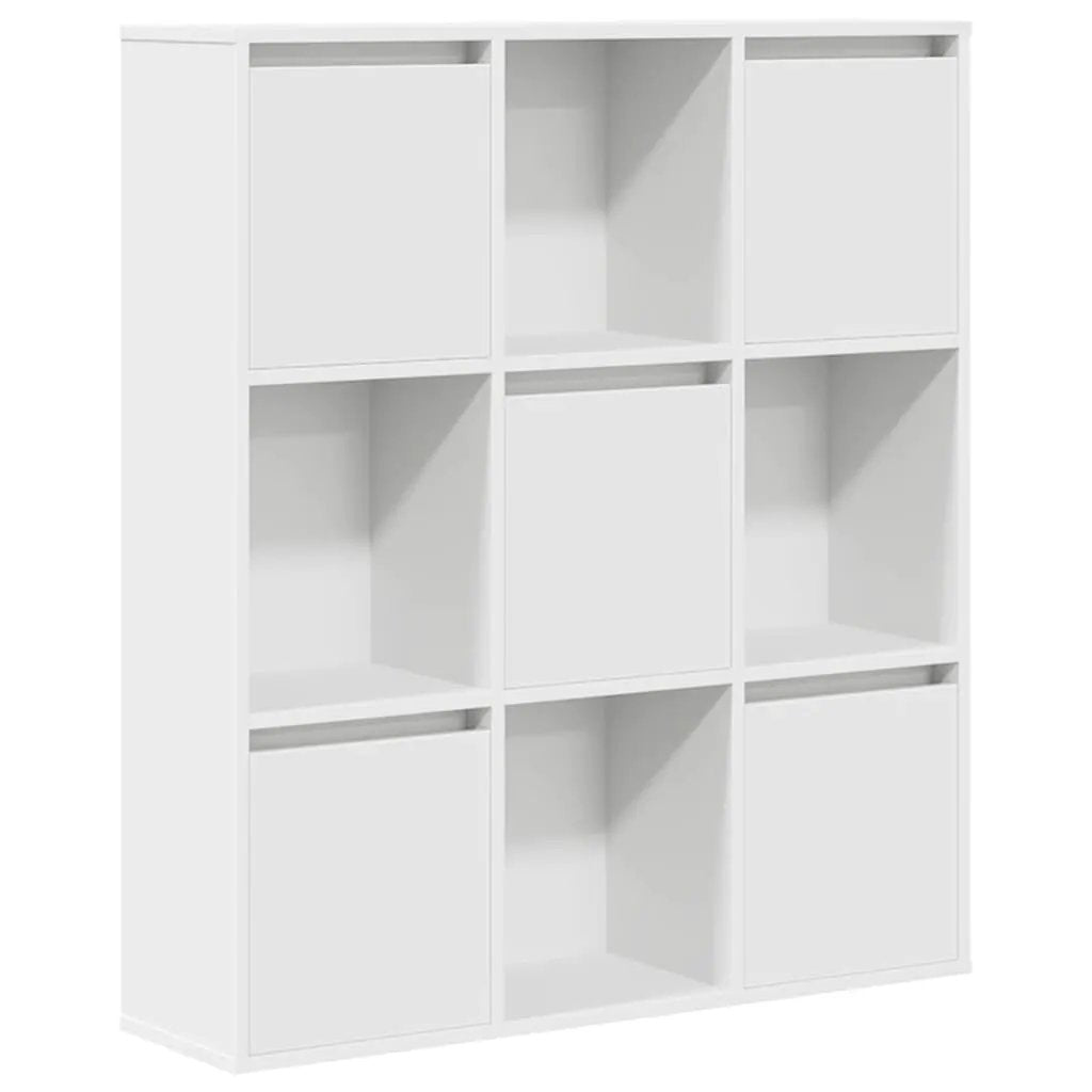 vidaXL vidaXL Bookcase White 89x24x101.5 cm Engineered Wood - Bookcase