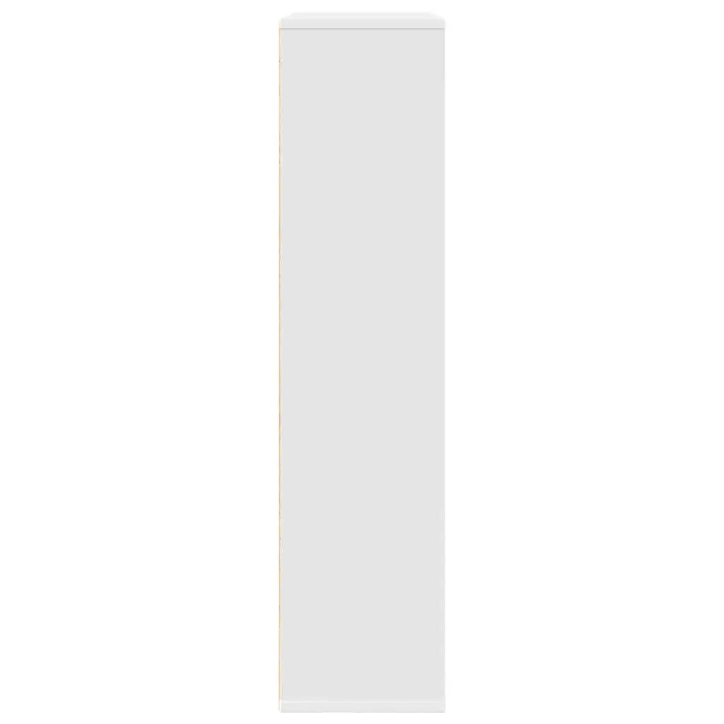 vidaXL vidaXL Bookcase White 89x24x101.5 cm Engineered Wood - Bookcase