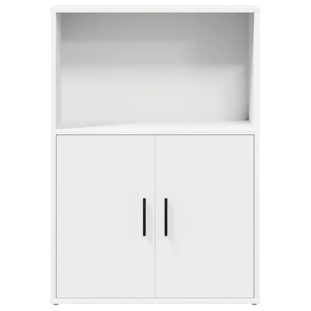 vidaXL vidaXL Bookcase White 60x24x85 cm Engineered Wood - Bookcase