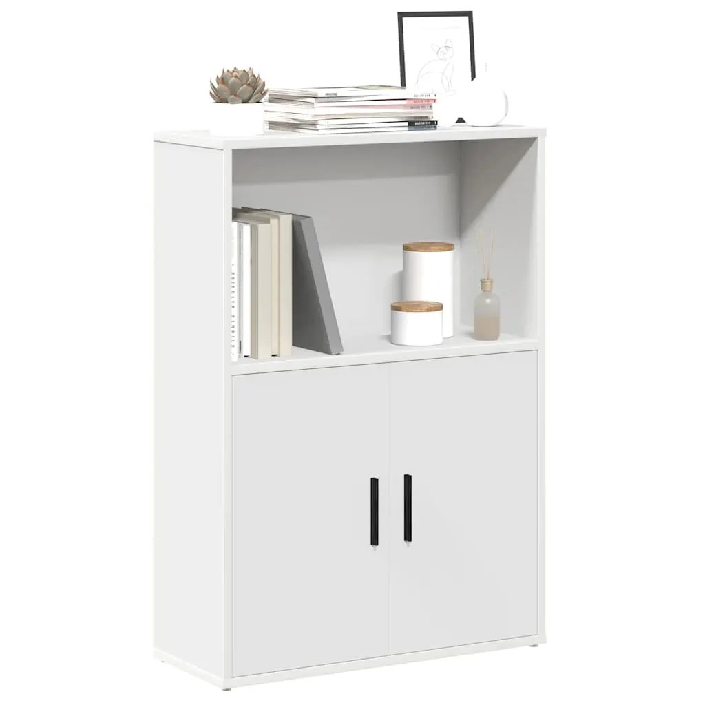 vidaXL vidaXL Bookcase White 60x24x85 cm Engineered Wood - Bookcase