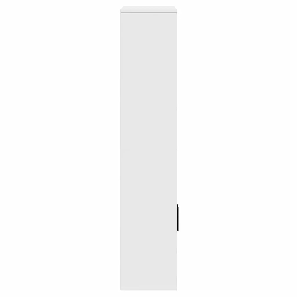 vidaXL vidaXL Bookcase White 60x24x120 cm Engineered Wood - Bookcase