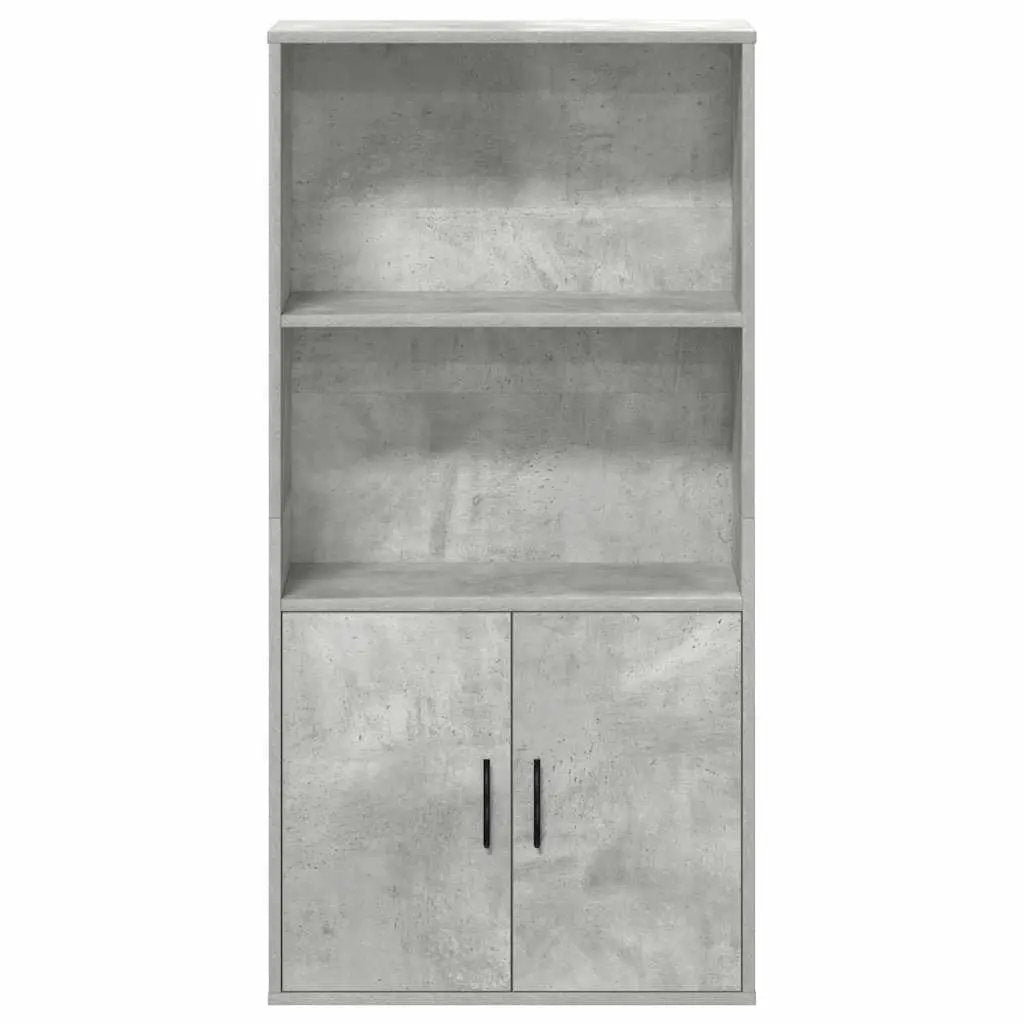 vidaXL vidaXL Bookcase Concrete Grey 60x24x120 cm Engineered Wood - Bookcase