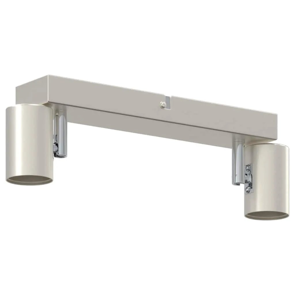vidaXL vidaXL Ceiling Spotlight Nickel 26 x 6.5 x 11.5 cm Metal - Spotlight