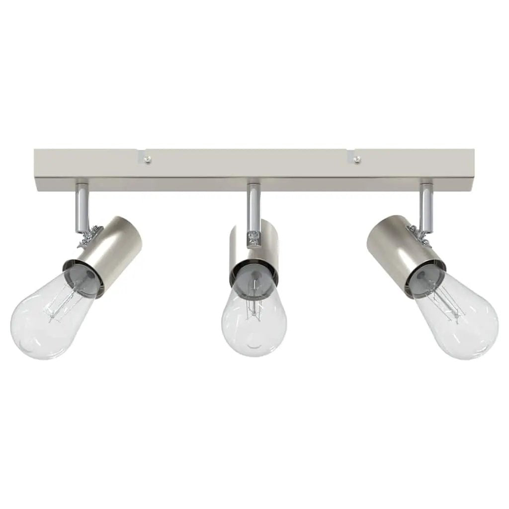 vidaXL vidaXL Ceiling Spotlight Nickel 38 x 6.5 x 11.5 cm Metal - Spotlight