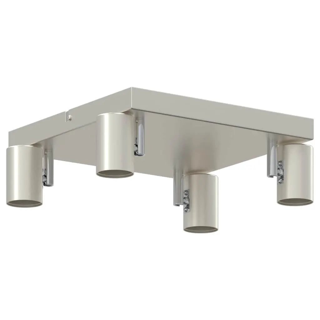 vidaXL vidaXL Ceiling Spotlight Nickel 26.5 x 26 x 11.5 cm Metal - Spotlight