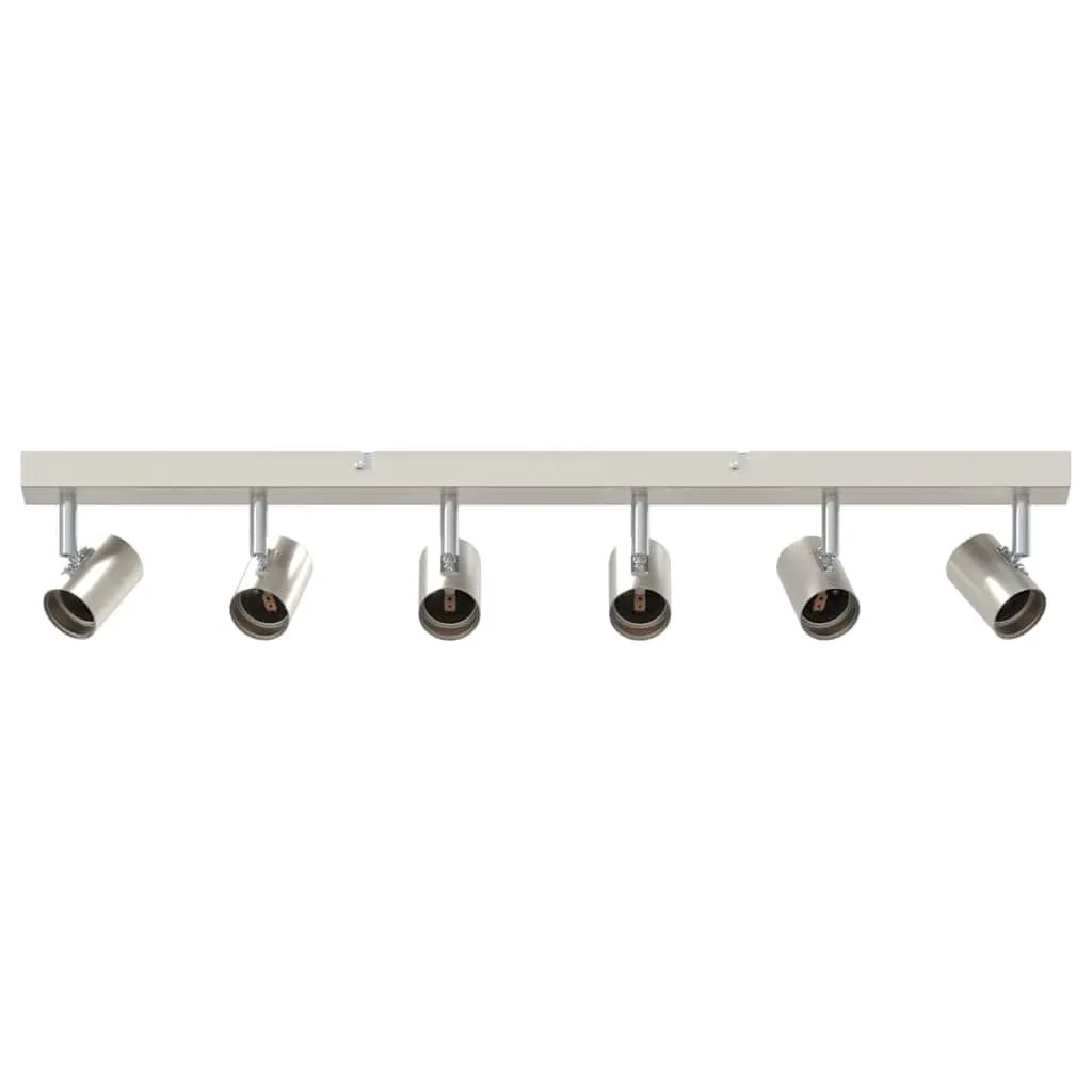 vidaXL vidaXL Ceiling Spotlight Nickel 73 x 6.5 x 11.5 cm Metal - Spotlight