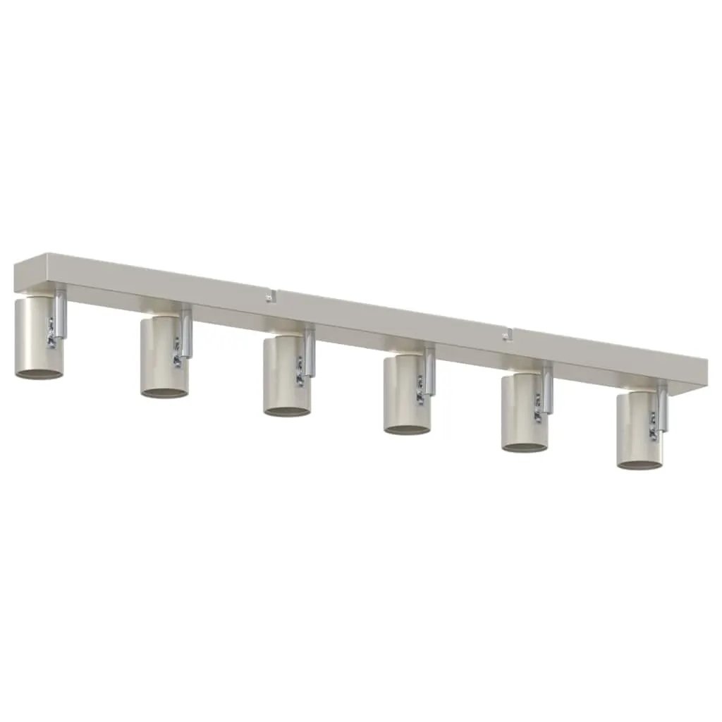 vidaXL vidaXL Ceiling Spotlight Nickel 73 x 6.5 x 11.5 cm Metal - Spotlight