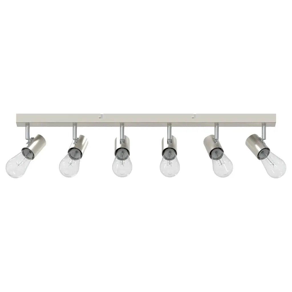 vidaXL vidaXL Ceiling Spotlight Nickel 73 x 6.5 x 11.5 cm Metal - Spotlight