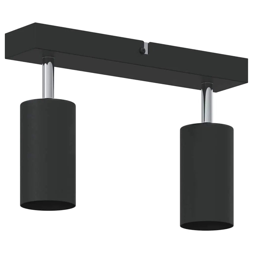 vidaXL vidaXL Ceiling Spotlight with Spotlights Black 26 x 6 x 16 cm Metal - Spotlight