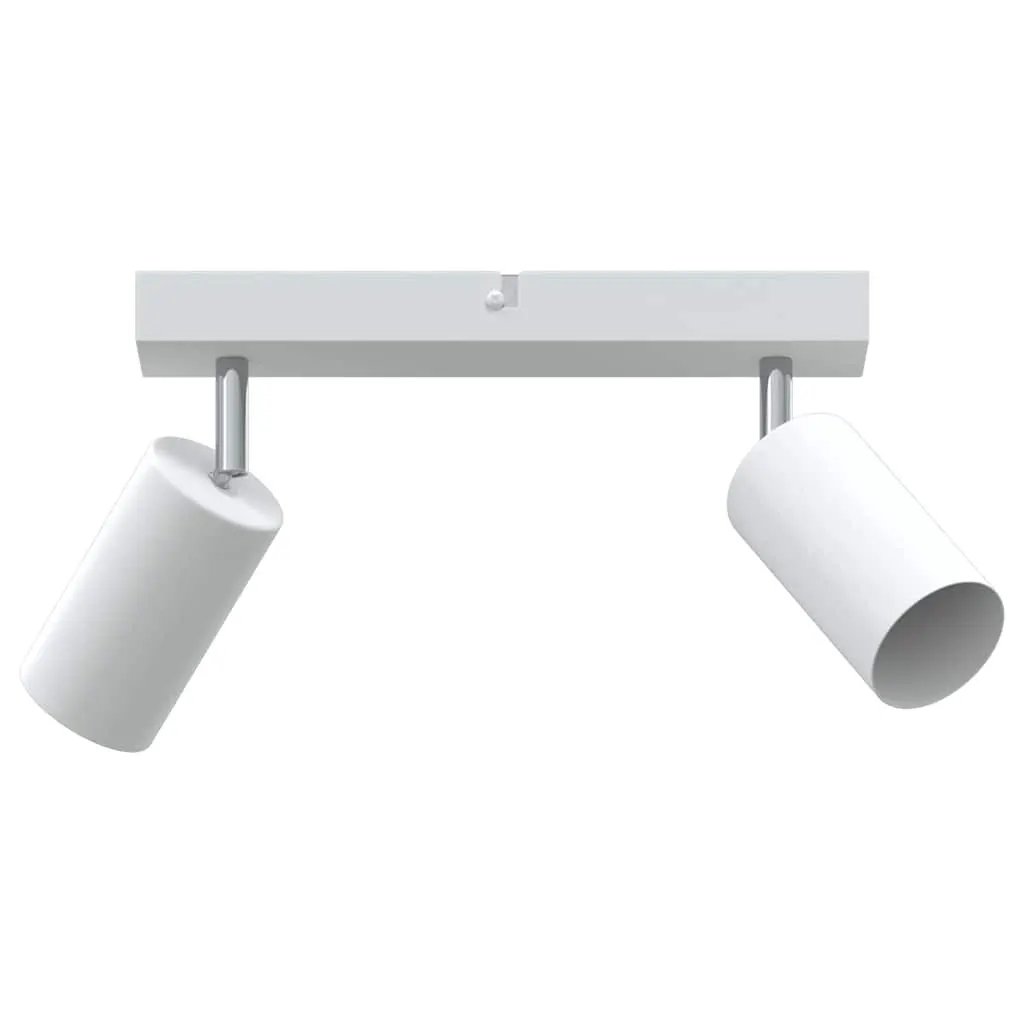 vidaXL vidaXL Ceiling Spotlight with Spotlights White 26 x 6 x 16 cm Metal - Spotlight
