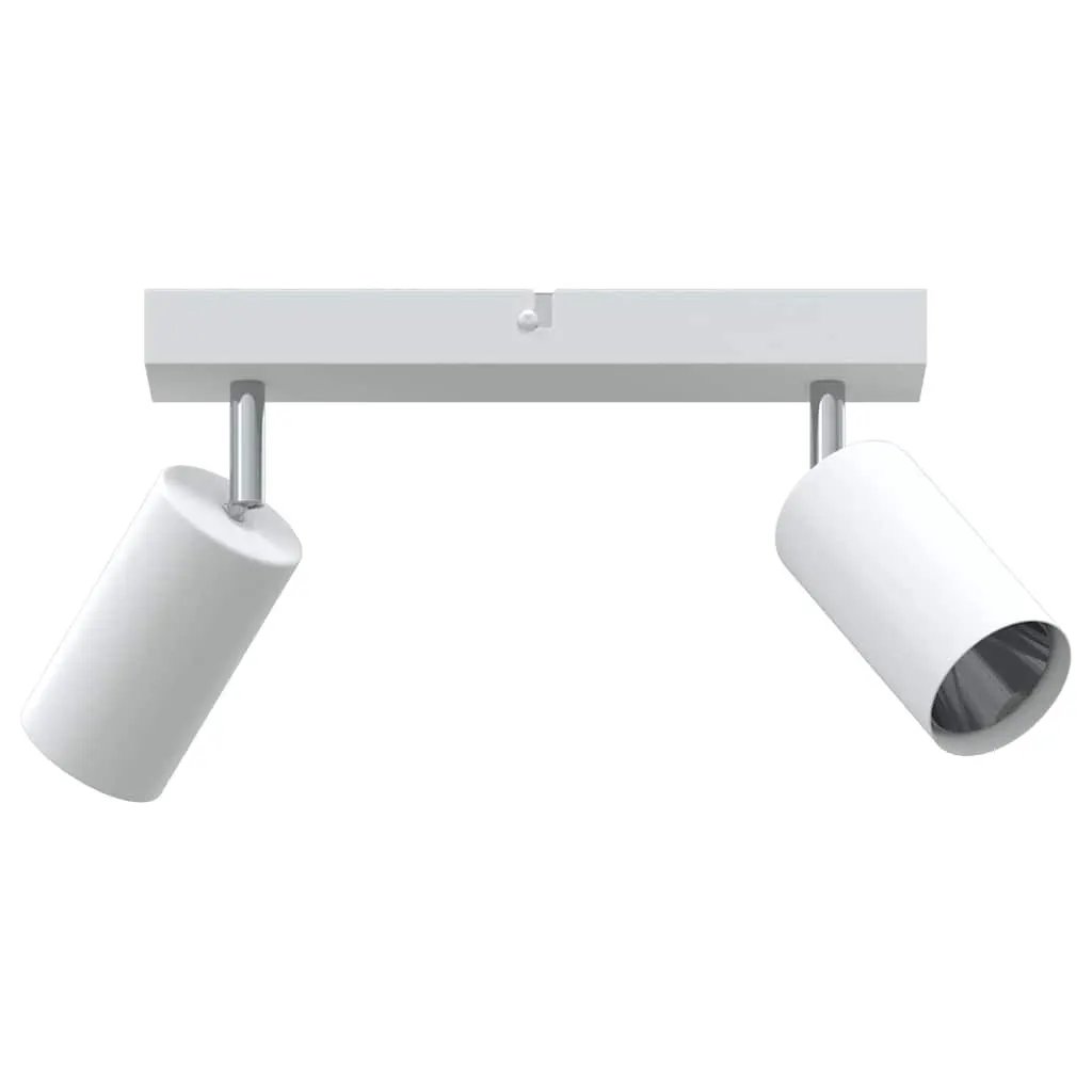 vidaXL vidaXL Ceiling Spotlight with Spotlights White 26 x 6 x 16 cm Metal - Spotlight