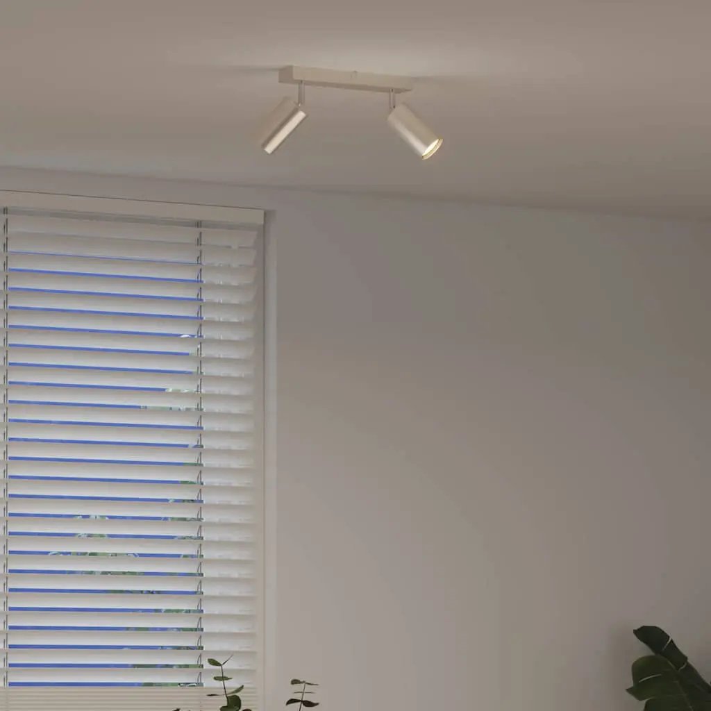 vidaXL vidaXL Ceiling Spotlight with Spotlights Nickel 26 x 6 x 16 cm Metal - Spotlight