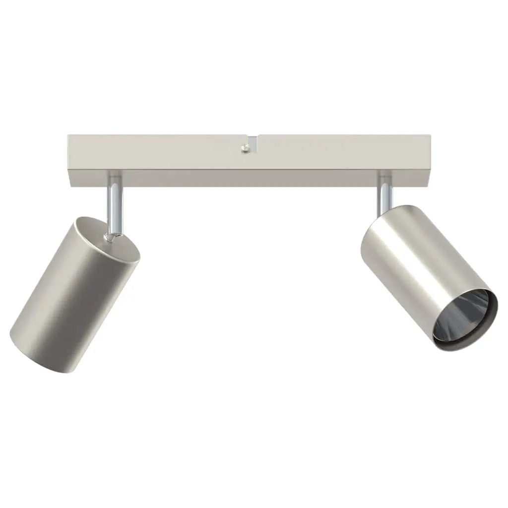 vidaXL vidaXL Ceiling Spotlight with Spotlights Nickel 26 x 6 x 16 cm Metal - Spotlight