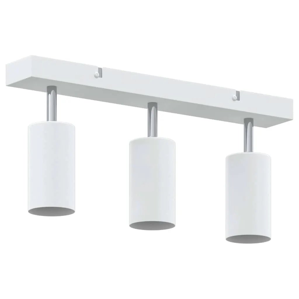 vidaXL vidaXL Ceiling Spotlight with Spotlights White 38 x 6 x 16 cm Metal - Spotlight