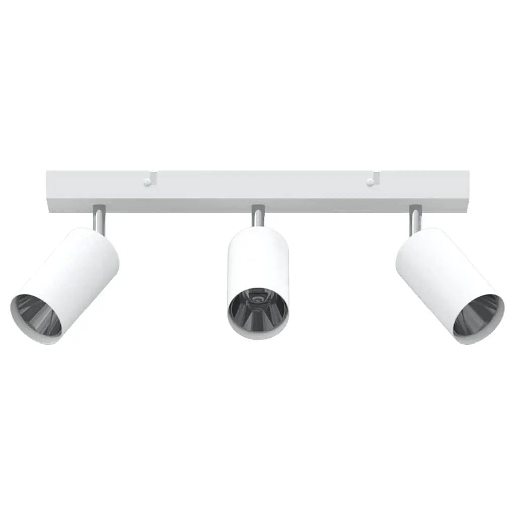vidaXL vidaXL Ceiling Spotlight with Spotlights White 38 x 6 x 16 cm Metal - Spotlight