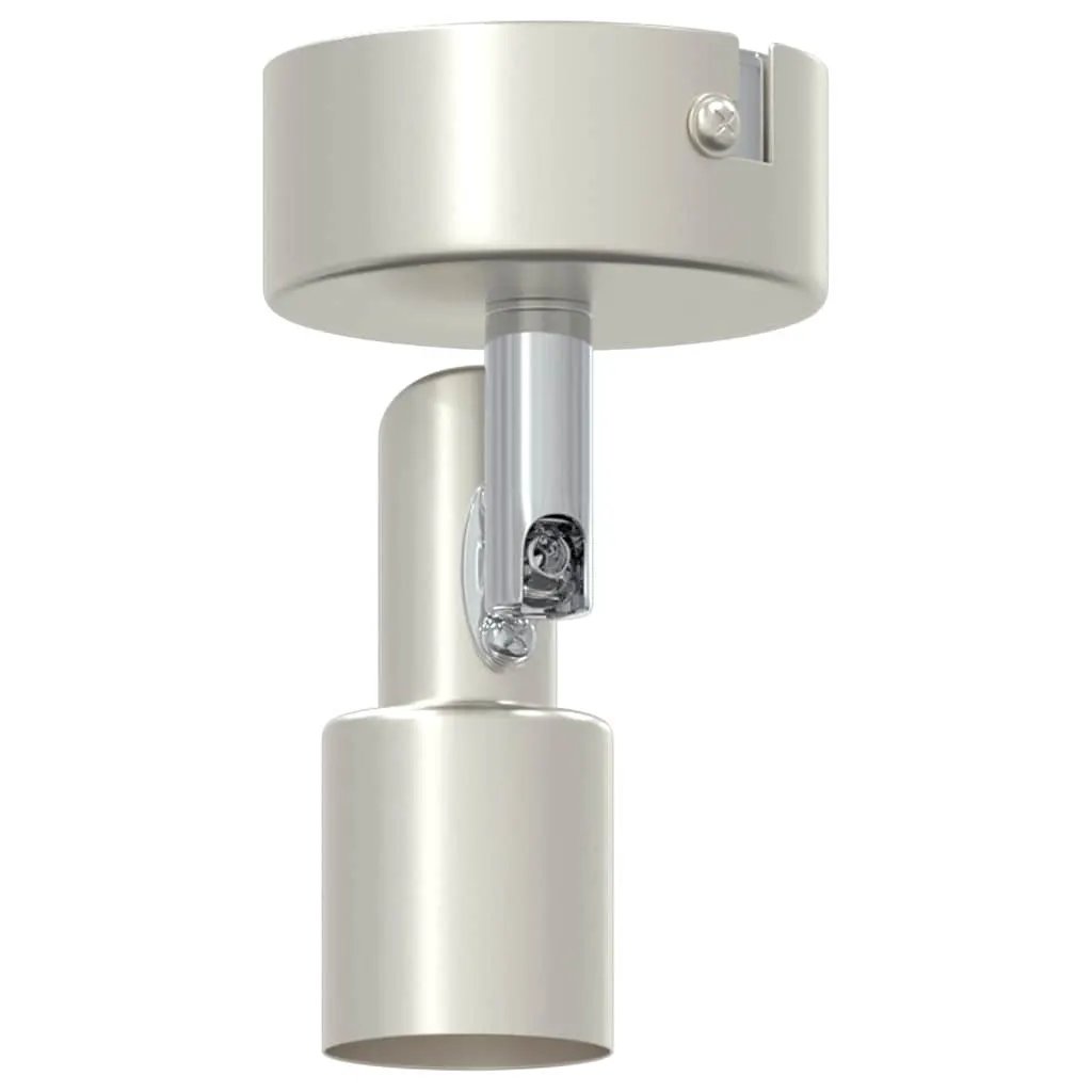 vidaXL vidaXL Ceiling Spotlight with Spotlights Nickel 8 x 8 x 10.5 cm Steel - Spotlight