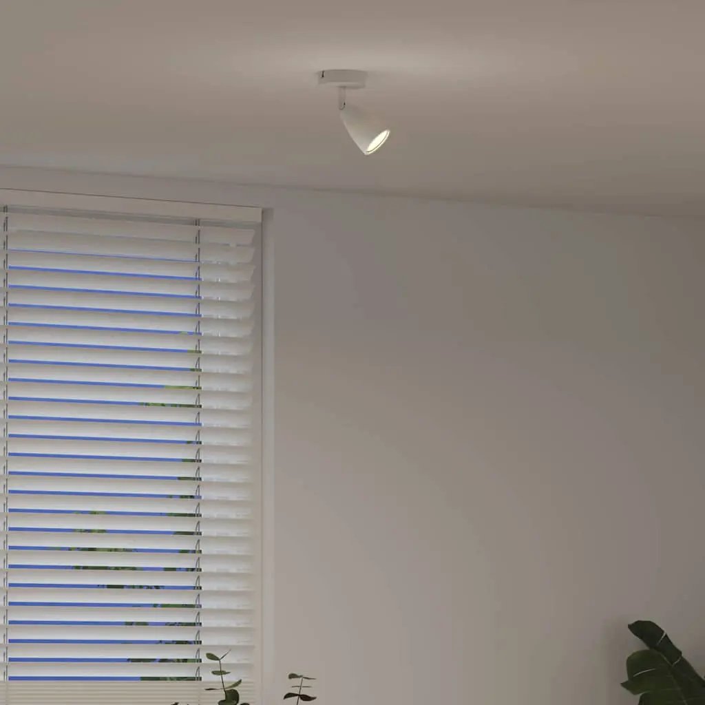 vidaXL vidaXL Ceiling Spotlight with Spotlights White 8 x 8 x 14 cm Metal - Spotlight