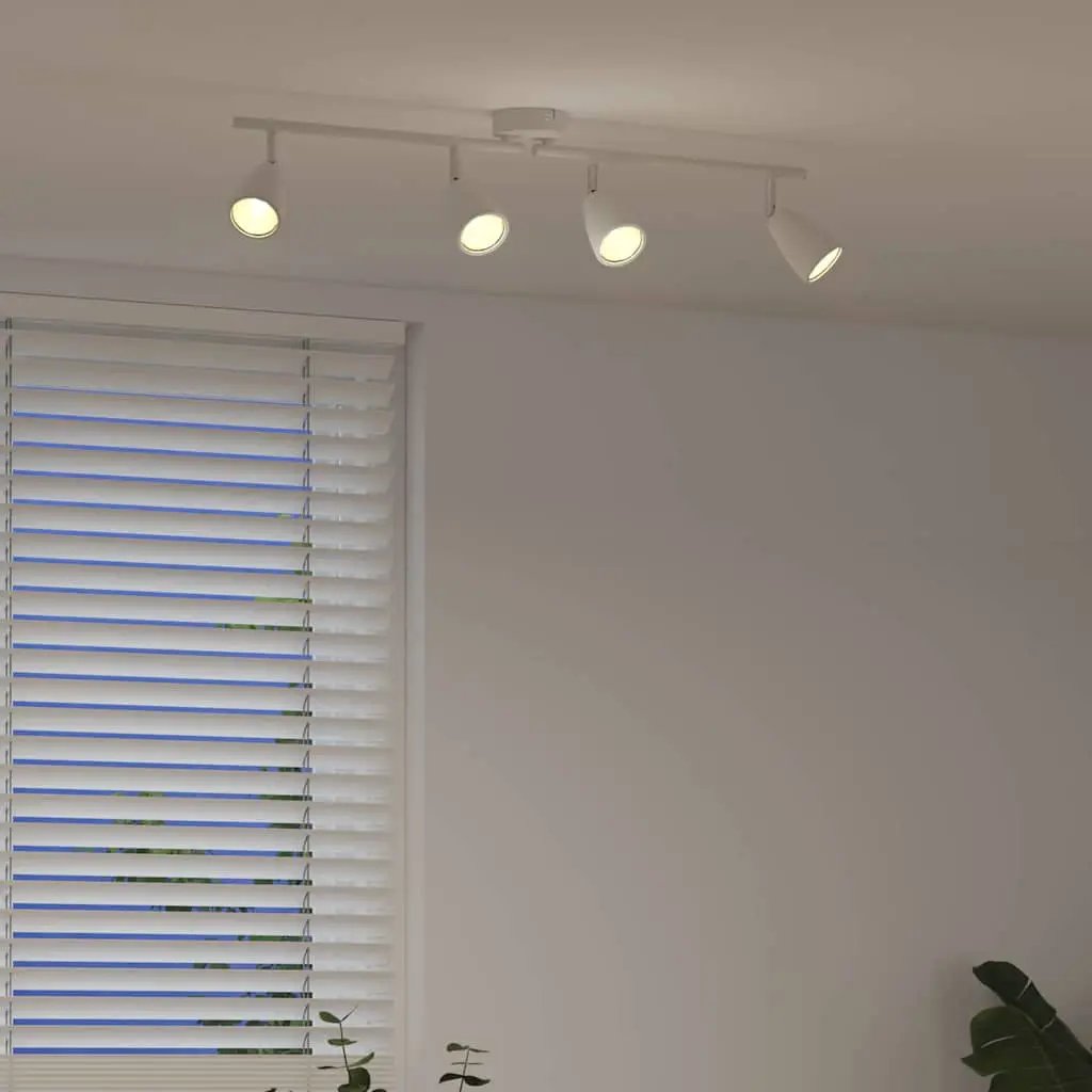 vidaXL vidaXL Ceiling Spotlight White 70 x 12.5 x 10.5 cm Metal - Spotlight