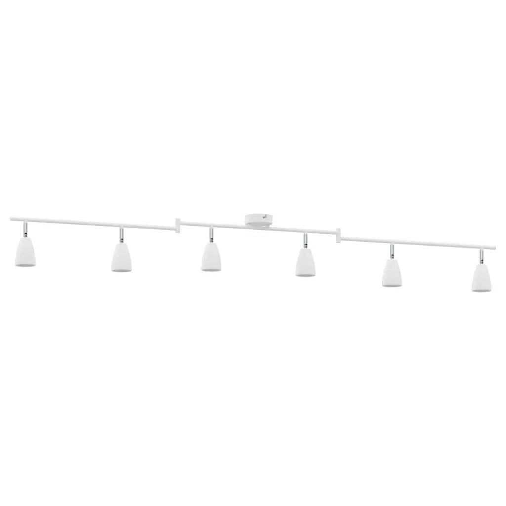 vidaXL vidaXL Ceiling Spotlight White 176.5 x 12.5 x 13.5 cm Metal - Spotlight