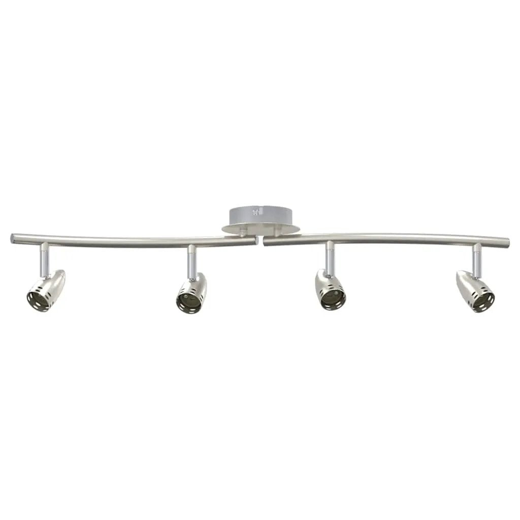 vidaXL vidaXL Ceiling Spotlight Nickel 61 x 10 x 12.5 cm Metal - Spotlight