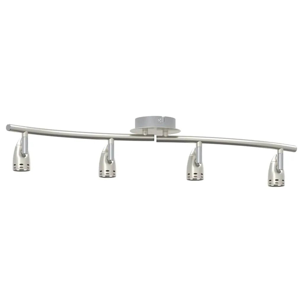 vidaXL vidaXL Ceiling Spotlight Nickel 61 x 10 x 12.5 cm Metal - Spotlight