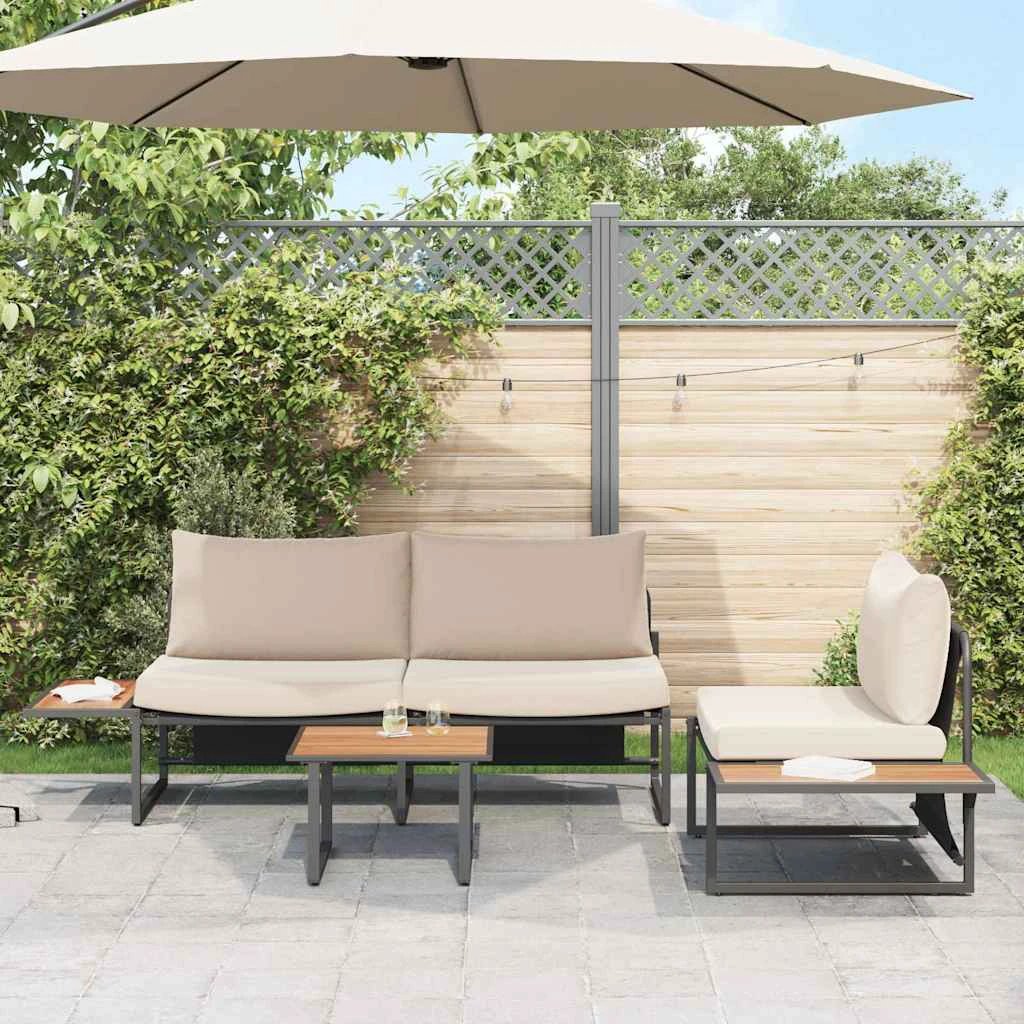 vidaXL vidaXL Outdoor Coffee Table 55x55x35 cm Minimalist Square Weatherproof Patio Furniture - Coffee Table