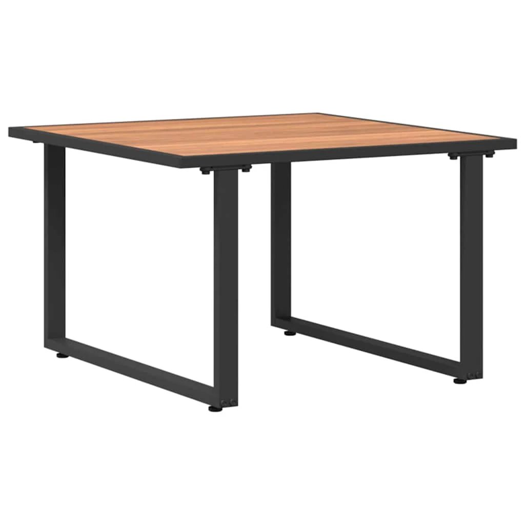 vidaXL vidaXL Outdoor Coffee Table 55x55x35 cm Minimalist Square Weatherproof Patio Furniture - Coffee Table