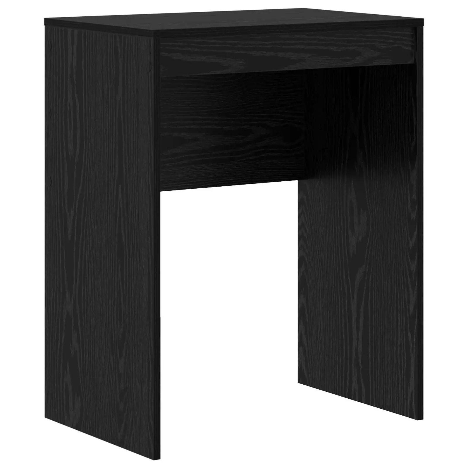 vidaXL vidaXL Desk with Drawer with Shelf with Storage 2 pcs Black Oak - Desk