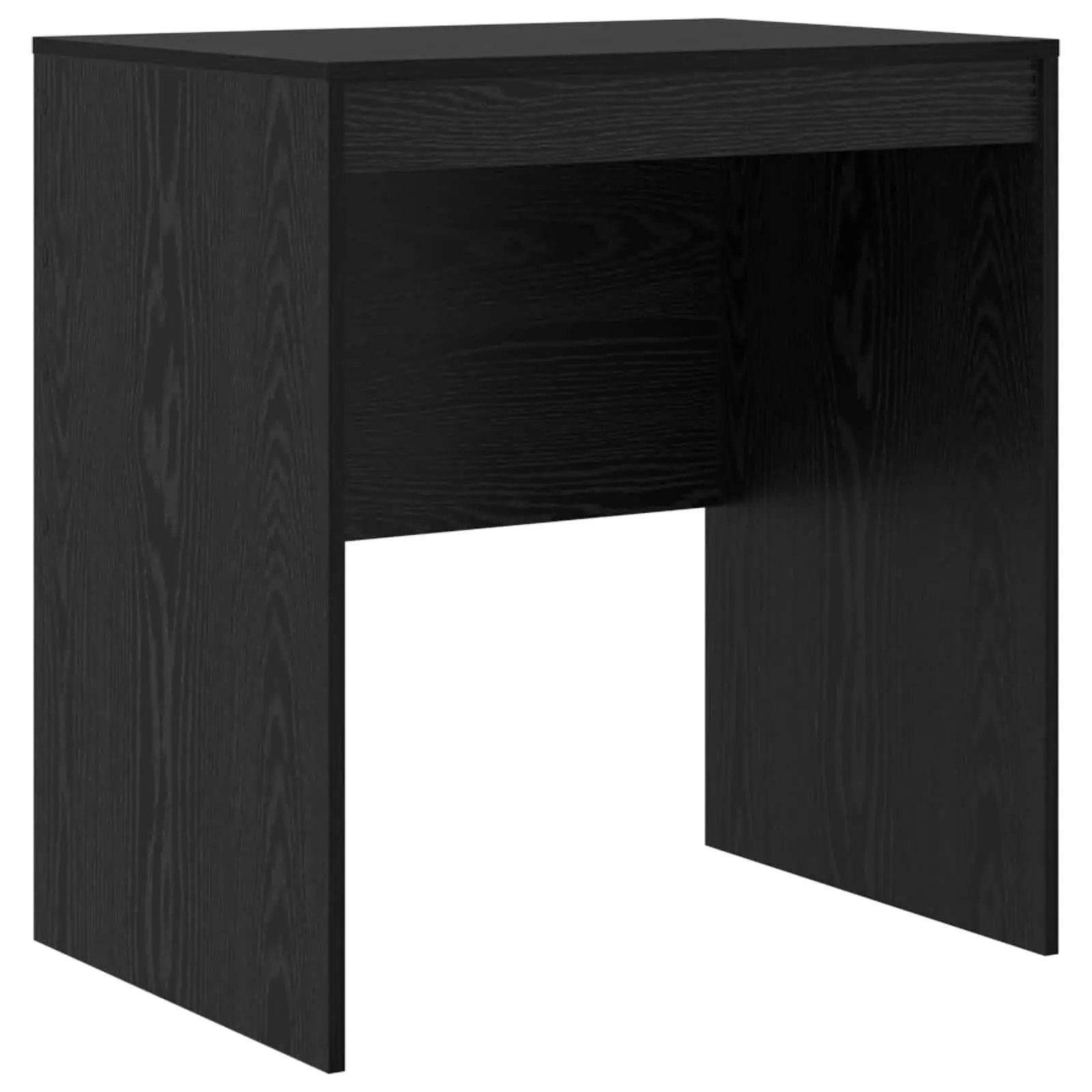 vidaXL vidaXL Desk with Drawer with Shelf with Storage 2 pcs Black Oak - Desk