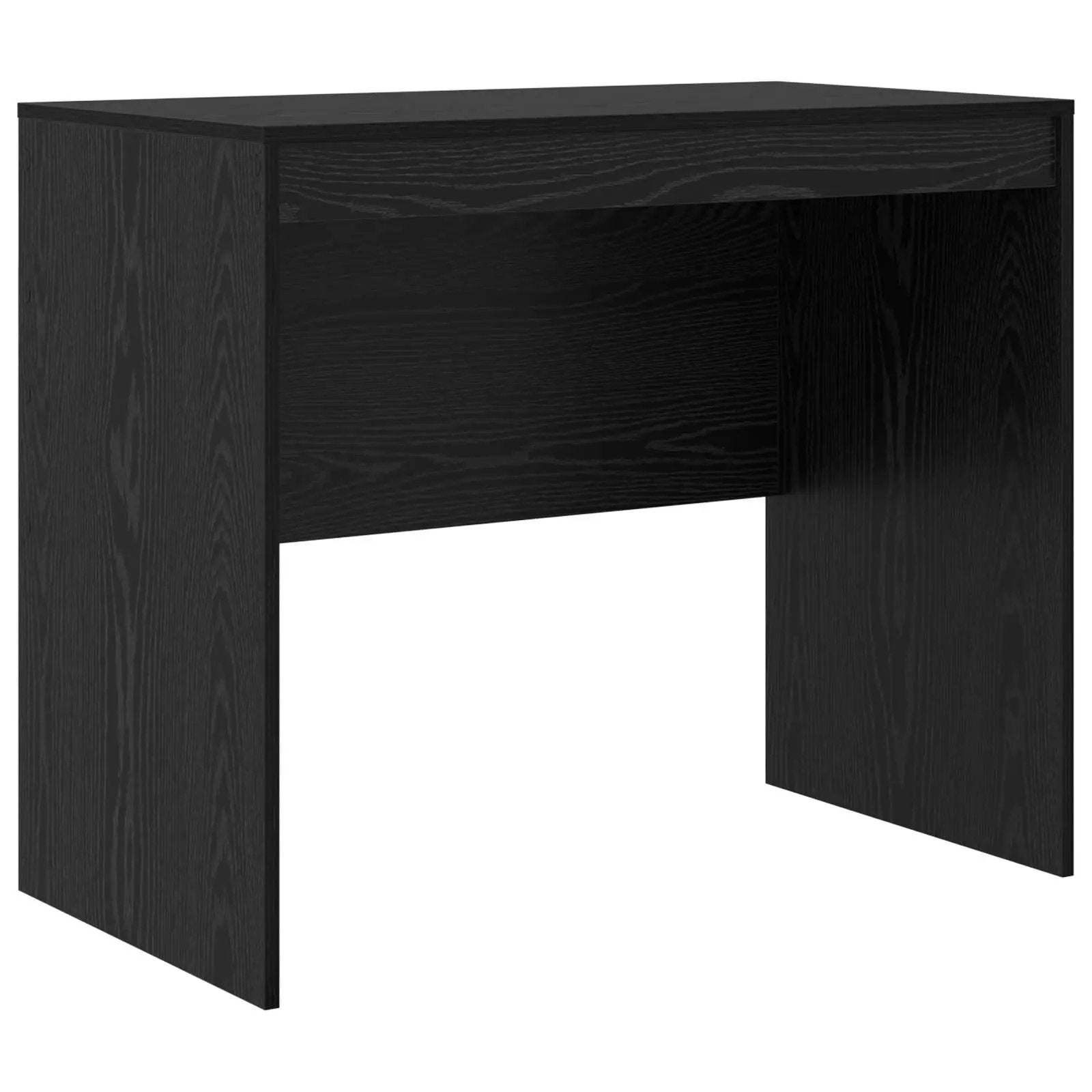 vidaXL vidaXL Desk with Drawer with Shelf with Storage 2 pcs Black Oak - Desk