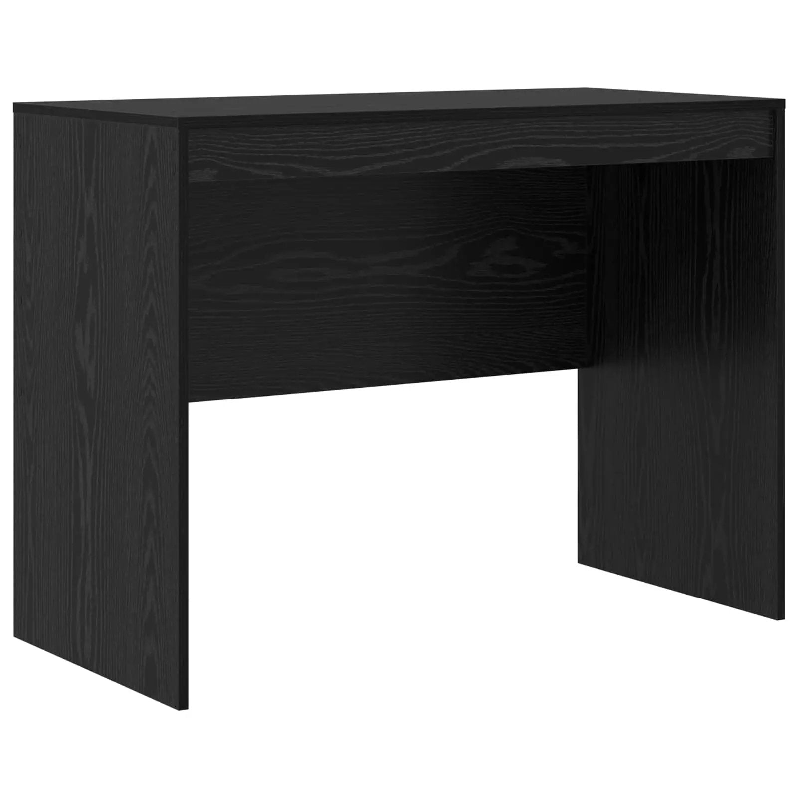 vidaXL vidaXL Desk with Drawer 2 pcs Black Oak - Desk