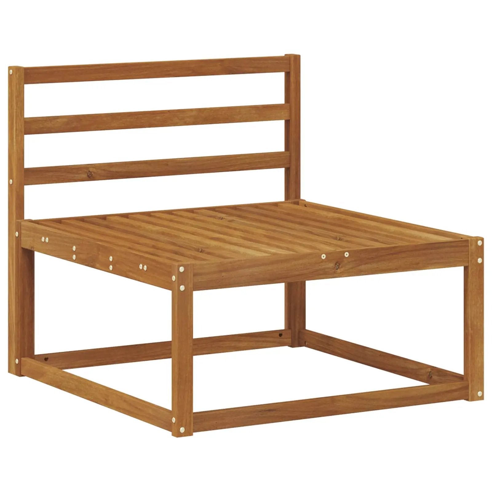 vidaXL vidaXL Outdoor Sofa Set 5 pcs Natural Solid Acacia Wood - Garden Sofa Sets
