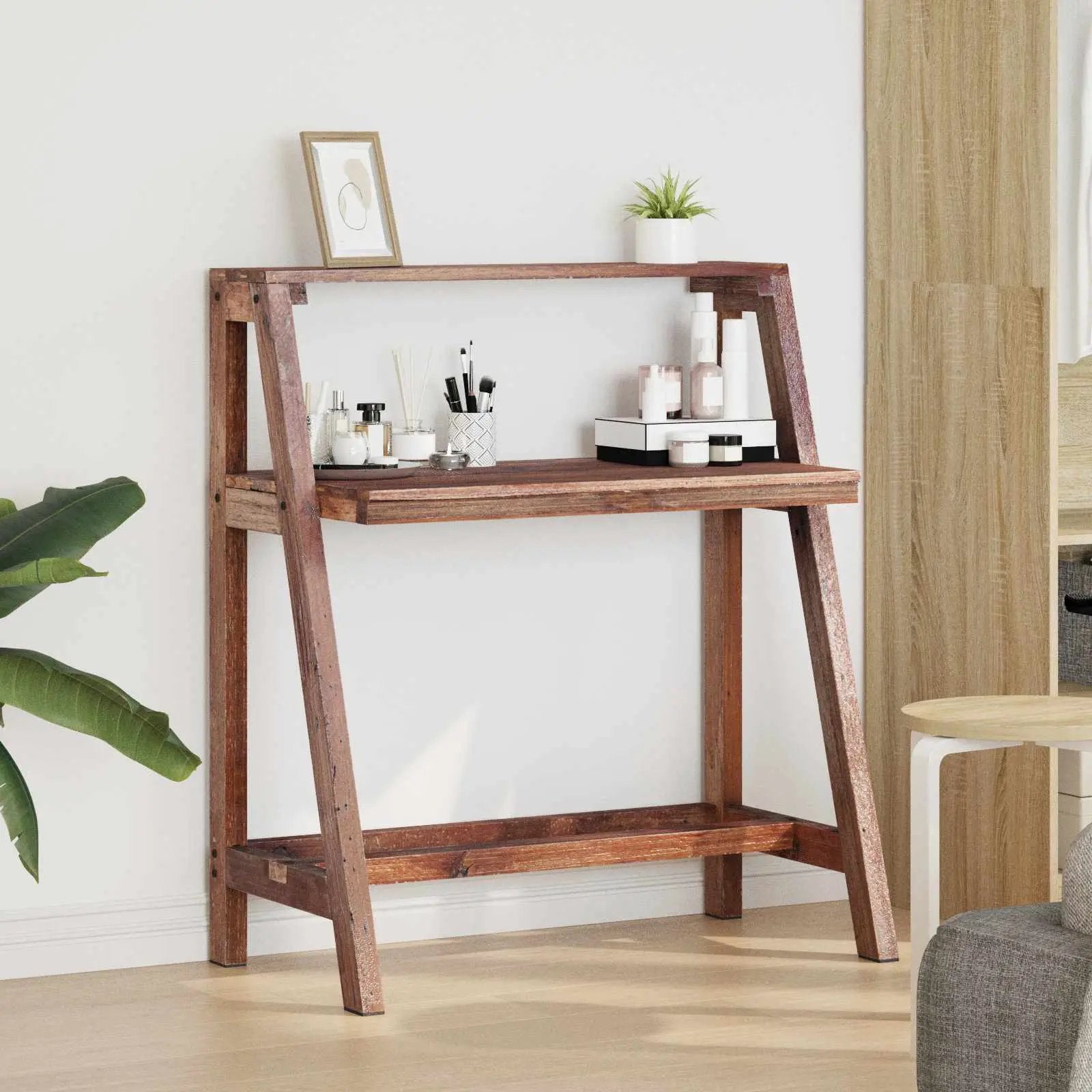 vidaXL vidaXL Desk Brown 90 x 50 x 103 cm Solid Reclaim Wood - Desk