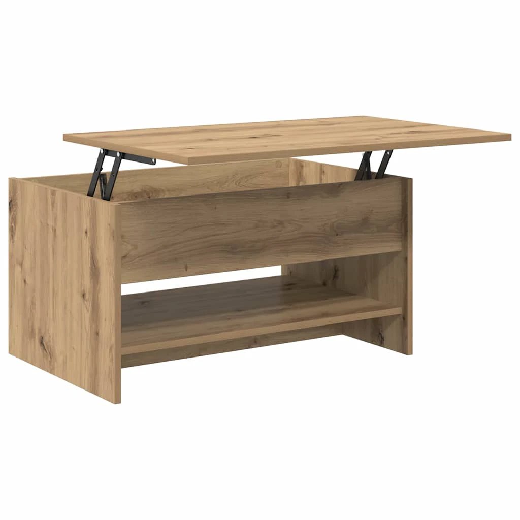 vidaXL vidaXL Coffee Table 80x50.5x41.5 Oak LivingRoom - Coffee Table