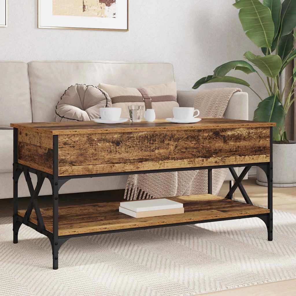 vidaXL VidaXL Lift-Top Coffee Table 100x50x50 CM Home - Coffee Table