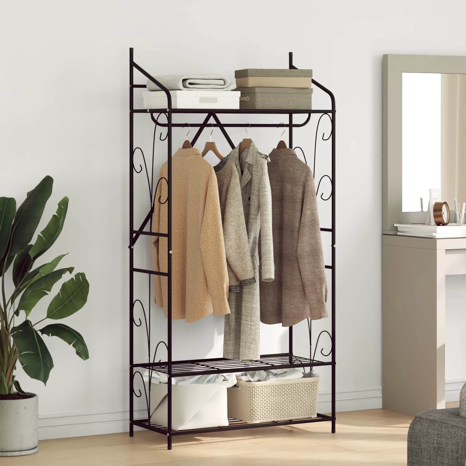 vidaXL vidaXL Open Wardrobe Plain 78 x 36 x 158 cm - Wardrobe